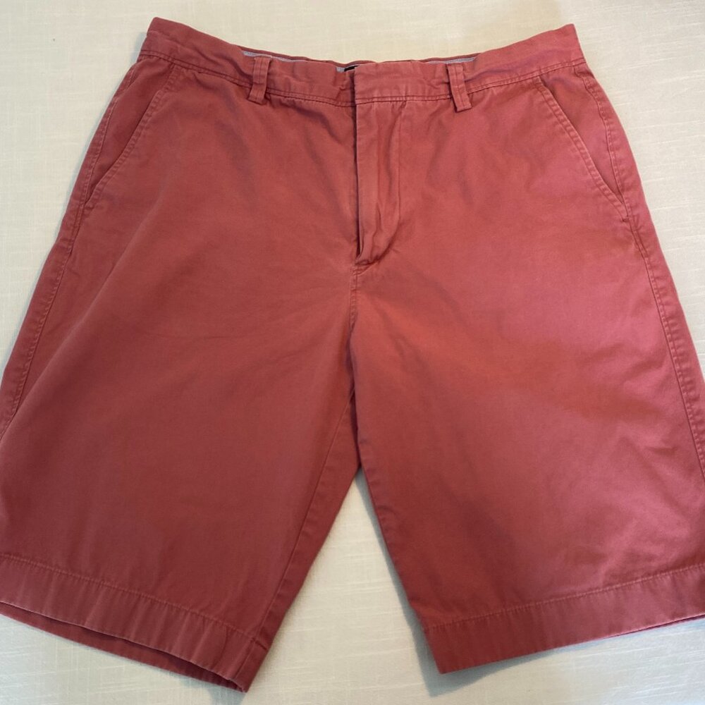 🏖️ J. Crew Factory Men's 10" Gramercy Flex Shorts – Blush Pink – Size 33